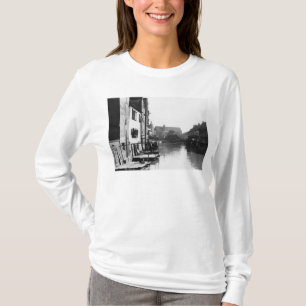 T-shirt La rivière Gera à Erfurt, Thiringia, c.1910