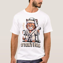La Robe de Chat Grincheux Pleine de Litière Humour
