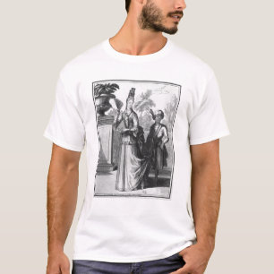 T-shirt La robe de la femme noble, fin du 17ème siècle