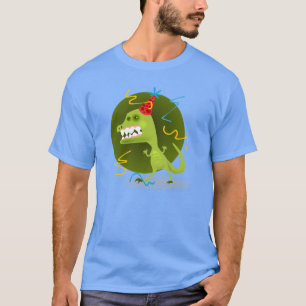 T-shirt La roche de Dino - fête d'anniversaire de
