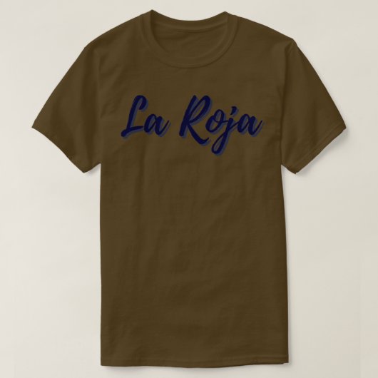 T-shirt La Roja Blue Design (Design devant)
