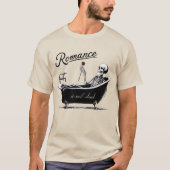 T-shirt La romance n'est pas morte (Devant)