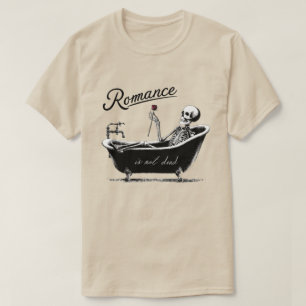 T-shirt La romance n'est pas morte