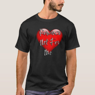 T-Shirt 'La romance, très peu pour moi'