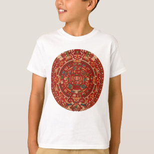 T-shirt La roue (aztèque) maya de calendrier