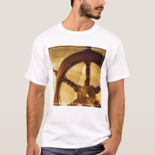 T-shirt La roue et la carte des bateaux
