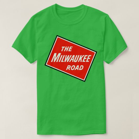 T-shirt La route Milwaukee (Design devant)