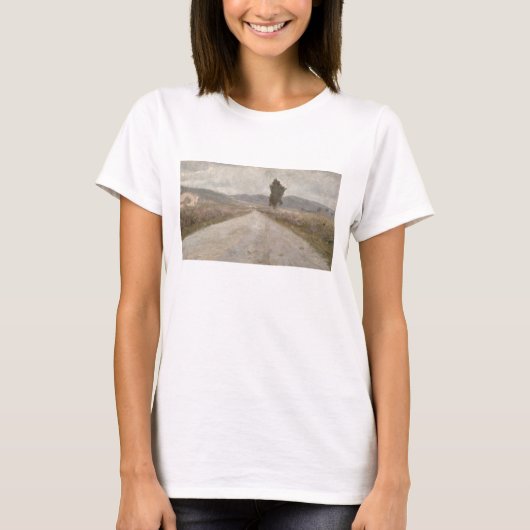 T-shirt La route toscane, vers 1899 (conseil) (Devant)