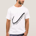 T-shirt La routine quotidienne du pêcheur<br><div class="desc">Vivez la vie du pêcheur avec notre t-shirt "Mange, Dors, Poisson, Répète" ! Doté d'un graphisme audacieux et accrocheur d'un hameçon de pêche et du mantra ultime du pêcheur, ce tee est parfait pour quiconque ne peut pas avoir assez d'eau. Cette chemise vous gardera à l'aise que vous soyez en...</div>