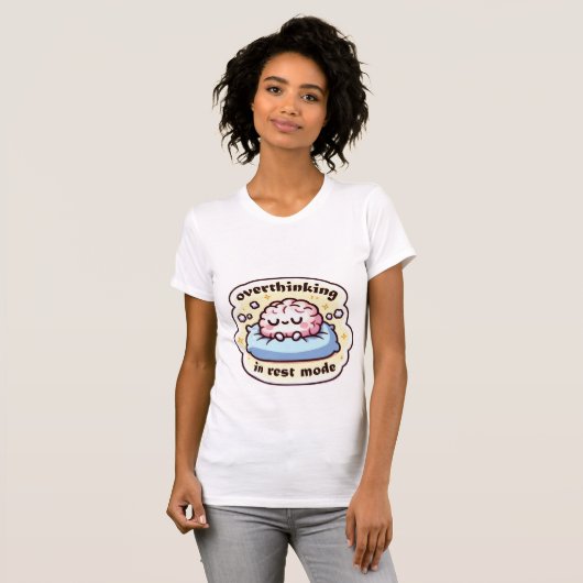 T-shirt La Ruminations en Mode Repos (Devant entier)