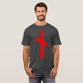 T-shirt La Rune Nauthiz (rouge) (Devant entier)