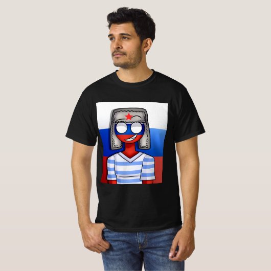 T-shirt "La Russie" (Devant entier)