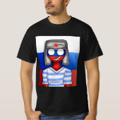 T-shirt "La Russie" (Devant)
