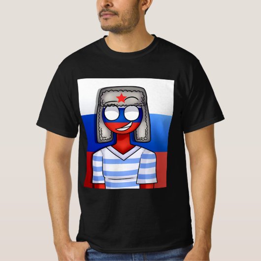 T-shirt "La Russie" (Devant)