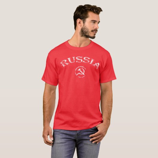T-shirt La Russie (Devant entier)