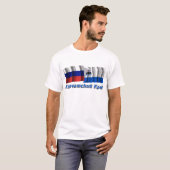 T-shirt La Russie et le Kamtchatka Krai (Devant entier)
