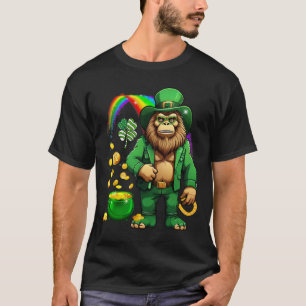T-shirt La Saint-Patrick Bigfoot Arc-en-ciel Patricks Day