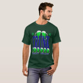 T-shirt La Saint-Patrick CRUNK - Fou ivre (Devant entier)