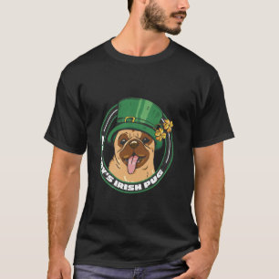 T-shirt La Saint-Patrick de Paddy's Irish Pug