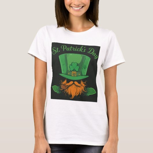 T-shirt la Saint-Patrick, la journée de Patrick (Devant)