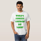 T-shirt La Saint Patrick la plus drôle du monde (Devant entier)