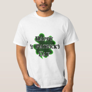 T-shirt La Saint-Patrick Trèfle à Quatre Feuilles