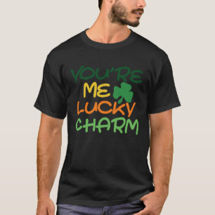 T-shirt la Saint-Patrick Vous êtes mon porte-bonheur Paddy