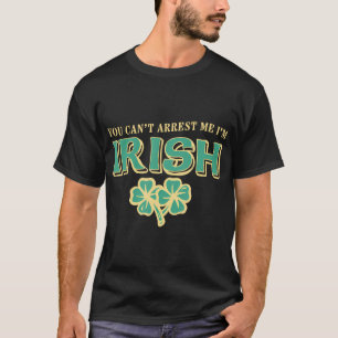 T-shirt La Saint-Patrick Vous Ne Pouvez Pas M'Arrêter JE S