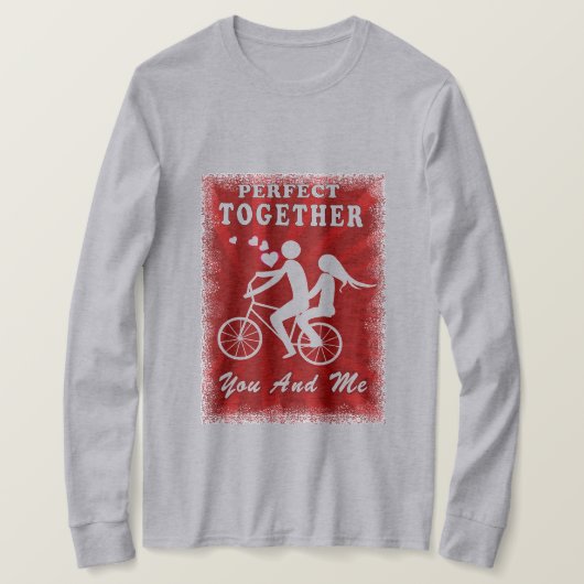 T-shirt la Saint-Valentin (Design devant)