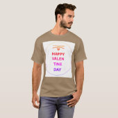 T-SHIRT LA SAINT-VALENTIN (Devant entier)