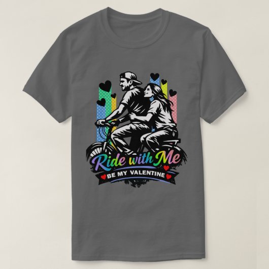 T-shirt la Saint-Valentin (Design devant)