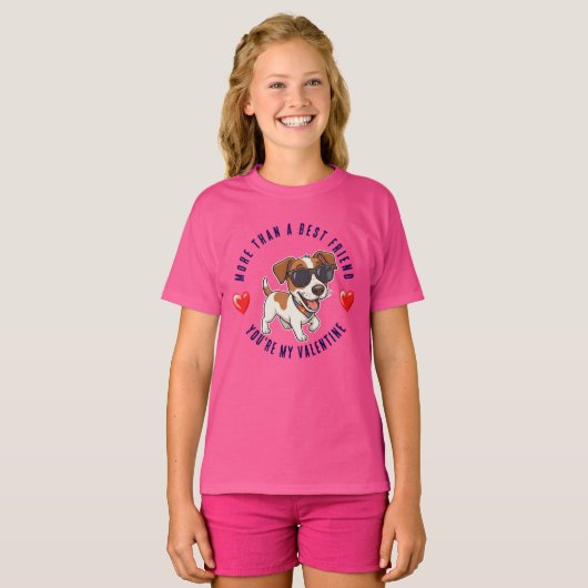 T-shirt la Saint-Valentin (Devant entier)