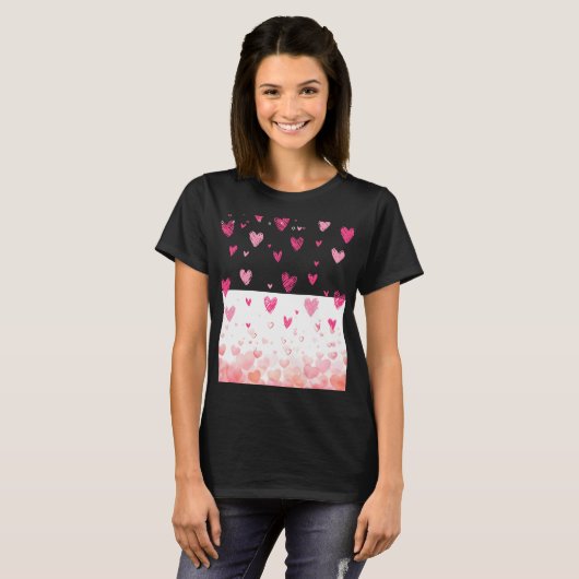 T-shirt La Saint-Valentin (Devant entier)
