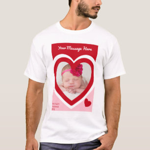 T-shirt La Saint-Valentin, boîte à bonbons Photo personn