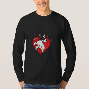 T-shirt La Saint-Valentin Cœur de Chien Mignon