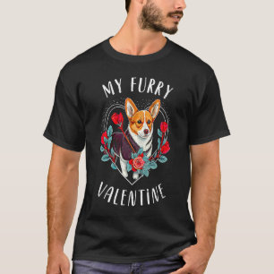T-shirt la Saint-Valentin Corgi Chien Saint-Valentin 30