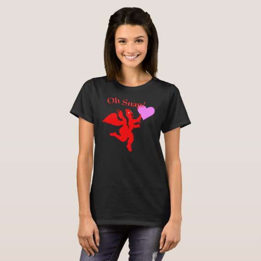 T-shirt La Saint-Valentin cupide (Devant entier)