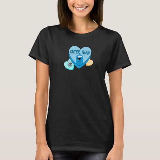 T-shirt La Saint-Valentin de la maison de Foster pour amis (Devant)