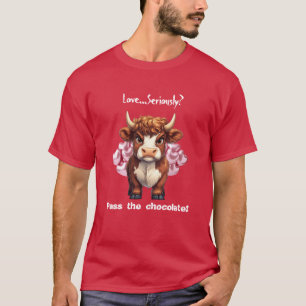 T-shirt La Saint-Valentin des Vaches des Highlands