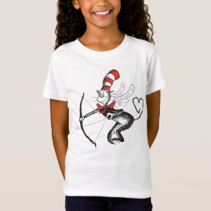 T-Shirt La Saint-Valentin du Dr Seuss Cupidon Le Chat au