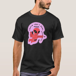 T-shirt La Saint Valentin n'est pas un vrai Alien drôle Va