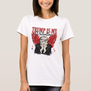 T-shirt La Saint-Valentin Trump est mon Trump drôle de Sai