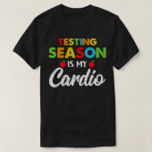T-shirt La saison des tests est mon studio Costume Test Da (Design devant)