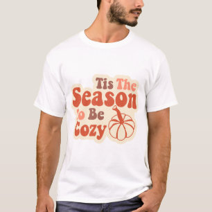 T-shirt La saison pour être cosy Halloween Super