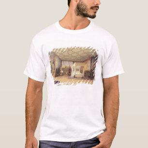 T-shirt La salle blanche, maison de Cotehele, c.1830-40