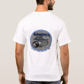 T-shirt La salle de billard de Sharky (Dos)
