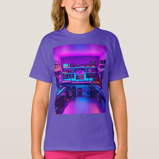 T-shirt La salle de musique (Devant)
