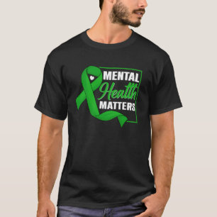 T-shirt La santé mentale compte Sensibilisation à la santé