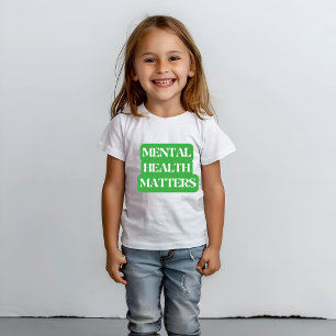 T-shirt La santé mentale est importante - Sensibilisation