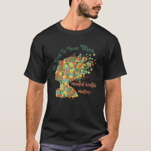 T-shirt La santé mentale, les enjeux La maladie cérébrale